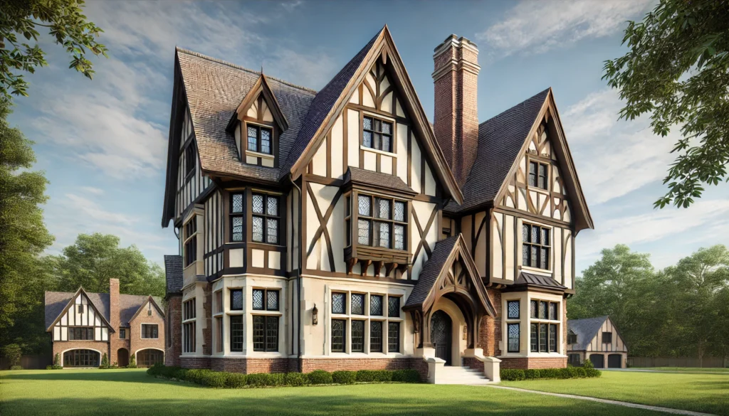 Modern Tudor Exterior and Classic Tudor Exterior Inspiration