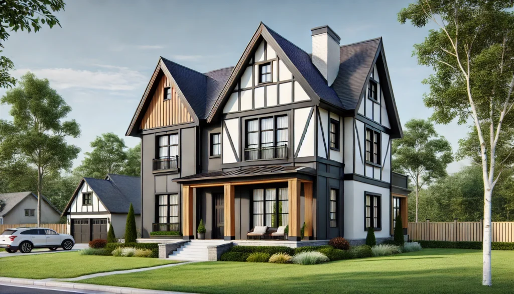 Modern Tudor Exterior and Classic Tudor Exterior Inspiration