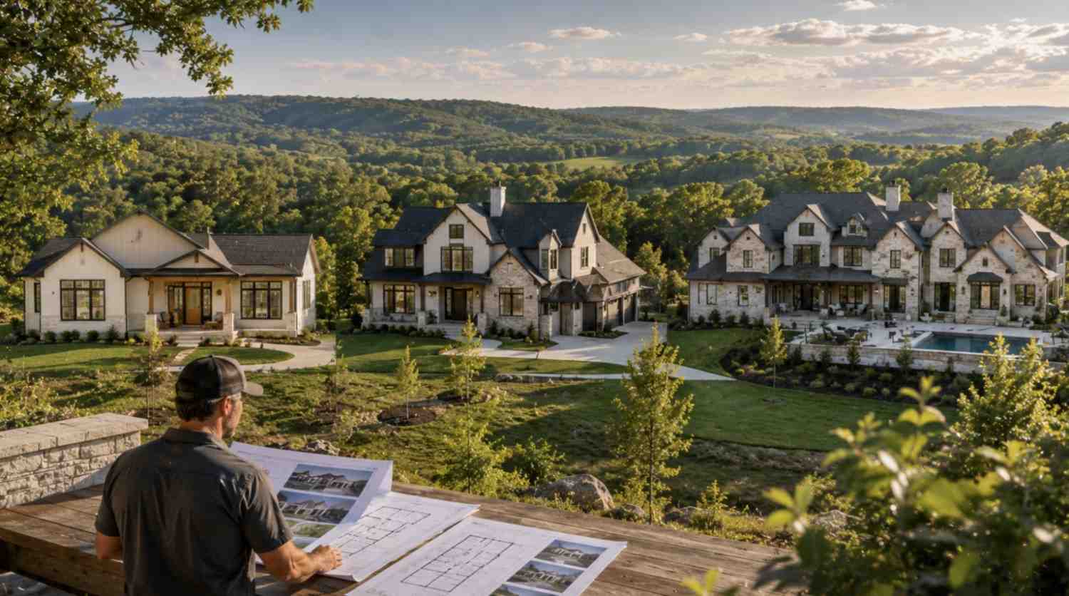 Custom home building costs in Northwest Arkansas