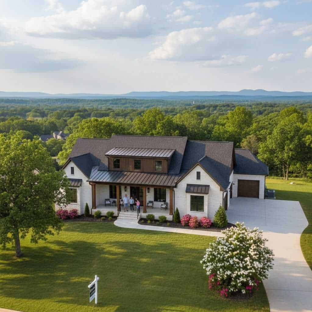 Custom home on spacious property in North Little Rock, AR